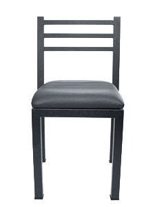 PMC401 - Slat Back Metal Restaurant Chair