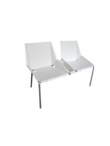 PMD2014: Two seater bench with pocket for magazine