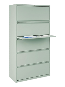 PMM5DL-36W: 5 drawer lateral file Excellent