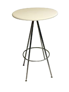 PMT6002 - Bar Table Plastic Top with Metal Base