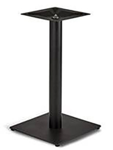 PMTL4WS: Table Base with a Square Foot and Round Column Excellent