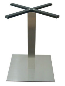 PMTL4WSS - Stainless Steel Square Table Base