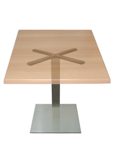 PMTL4WSS - Stainless Steel Square Table Base 29'' Height