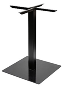 PMTL4WSS45: Stainless Steel Square Table Base Good