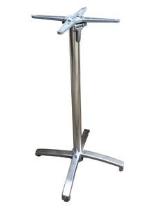 PMTLJD413H: Polished Cast Aluminum Table Base