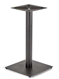 PMTLWS - Table Base with a Square Foot and Round Column