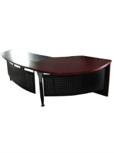 PMW9368 - Wood Veneer Executive Desk