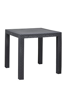 PT000265 - Plastic Rattan Table