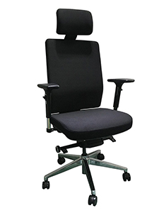 SM01HBK: Fully Adjustable Ergonomic Black Chair<br>Clearance: $561.00 Excellent