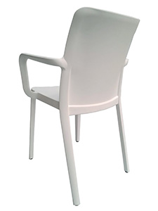 Solei MV4000 Chair With Arms: Indoor/Outdoor Well Constructed