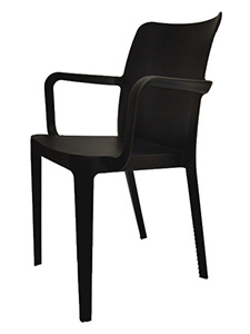 Solei MV4000 Chair With Arms: Indoor/Outdoor Adjustable