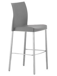 Vivanti MV Bar Stool with Plastic Seat/Back Well Constructed